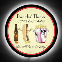 A Home Movie Theater Theatre Cinema Concession