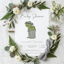 Oscar the Grouch Baby Shower