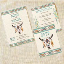 Southwestern western boho tribal ranch wedding 