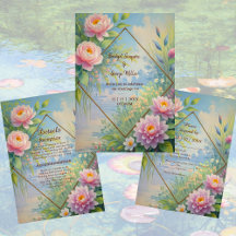 Dreamy Lakeside Garden Wedding collection