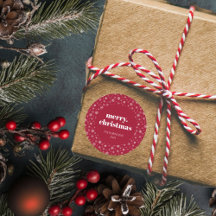 Christmas Holiday Snowflake Pattern Gift Wrapping