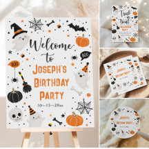 Cute Halloween Birthday Party