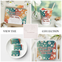 Here Comes The Sun   Retro Daisy Floral