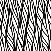 ​Stylish geometric stripes Black and White Wedding