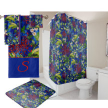 Home Decor -- Blue Floral