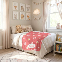 Personalized Baby Blankets | Nursery & Baby Shower