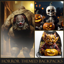 Horror Themed Tote Bags