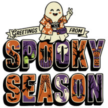 Halloween Spooky Season Tourist Ghost