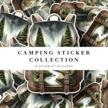 | Camping Stickers | 
