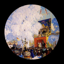 Winter Boris Kustodiev and Alfred Kowalski 