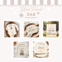 Vintage Train 2nd Birthday 