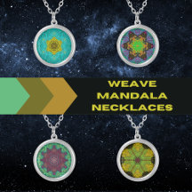 Weave Mandala Necklaces