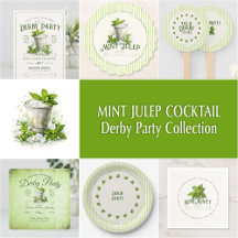 MINT JULEP Cocktail Derby Party Collection