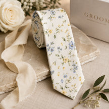 Spring Wedding Neckties   Elegant Groom 