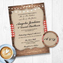 Red Check Wood Collection