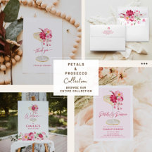 Pink and Berry Petals and Prosecco Collection