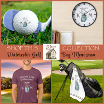 Personalized Golf Bag Monogram Gifts For Golfers