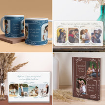 Photo Gifts with I Gave You My Heart wording