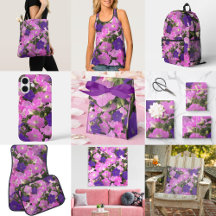 Photo Image Of Morning Glory Pink & Purple Flowers