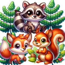 Forest Animals Boy's Baby Shower