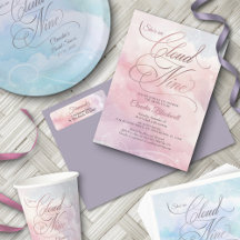 She's On Cloud Nine Bridal Shower Supplies