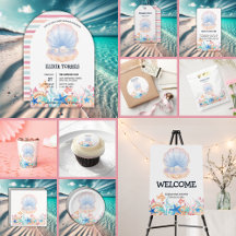 Majestic Pearl Under the Sea Baby Shower 