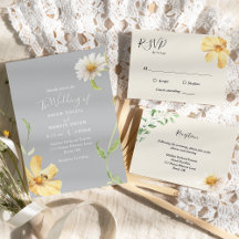 Elegant Daisy Wedding Collection