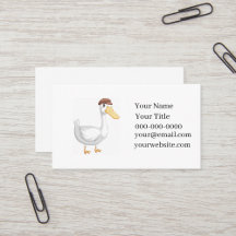Cute Cartoon Duck Personalized Design