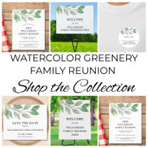 Greenery Family Reunion Collection