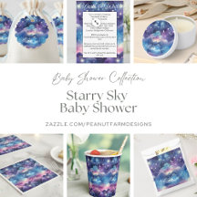 Adoption Baby Shower - Starry Sky