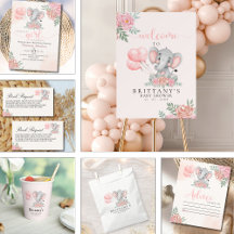 A Sweet Little Girl is on her Way Baby shower