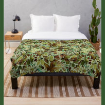 Abstract Camo Flowers