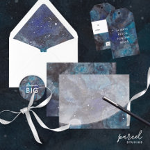 Kid's Space Party Invitations, Stationery & Decor