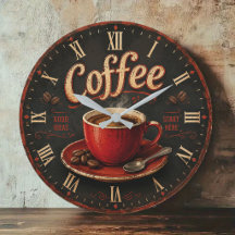 Vintage Inspirational & Lifestyle Wall Clocks