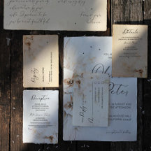 Boho Neutral Floral Wedding Suite