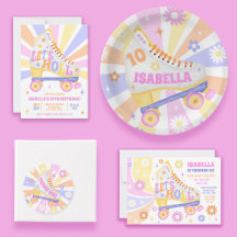 Retro Roller Disco Party