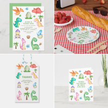 Cute Dinosaur Birthday Collection