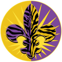 Tiger Fleur de lis