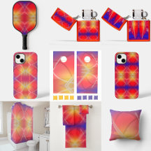 Neon Attractions Layered Abstract Design