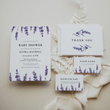 Lavender Baby Shower