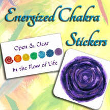Energized Chakra Stickers
