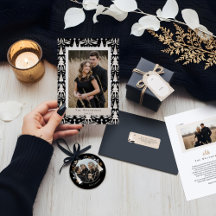 Gilded Evergreen Trees Modern Holiday Collection