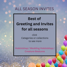 Best of All season Invites & greeting cards