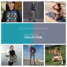 Multicolor Baby Elephants Cartoon Pattern 