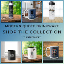 Verse in Vessels: Modern Elegant Quote Mugs