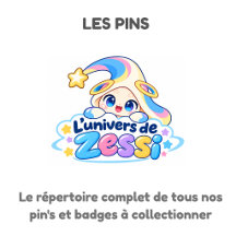 Collection Pins & Badges - L'univers de Zessi