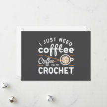 Coffee & Crochet Cozy Maker Design