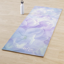 Elegant Light Purple Lilac Flowers Design