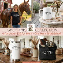 Gifts Under $30 for Mom - Chic Mom Established