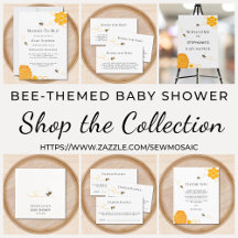 Mommy-To-Bee Baby Shower Collection